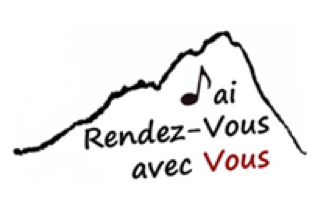 Logo avec l'inscription J'ai rendez-vous avec vous et une note de musique