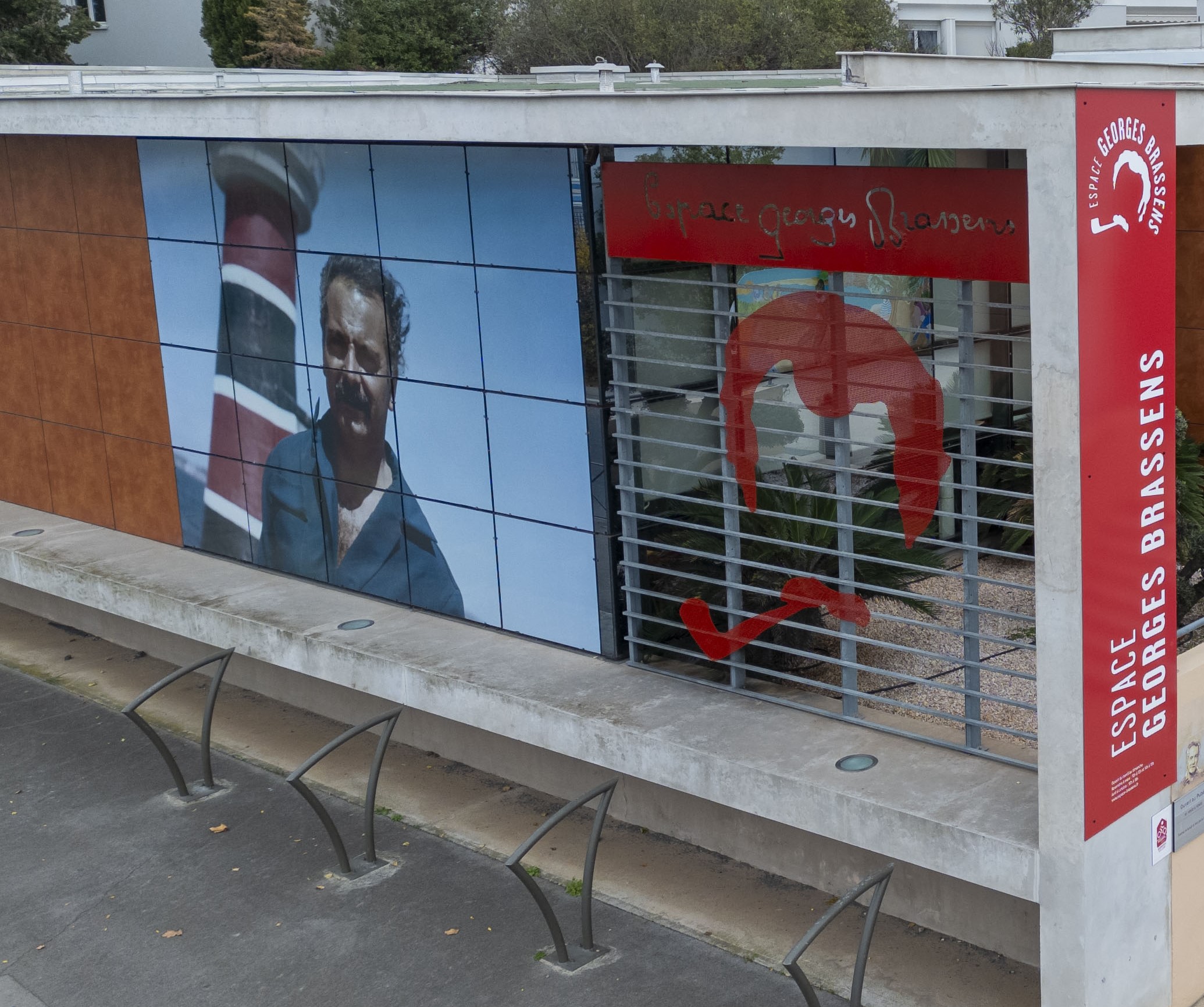 Vue de l'Espace Georges Brassens
